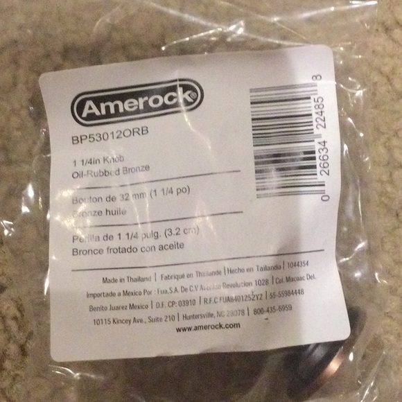 NEW Bronze drawer knobs - Picture 5 of 5